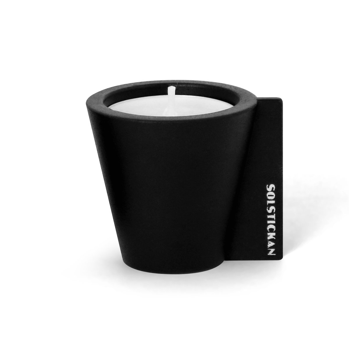 Solstickan Design Flipp lysholder 5 x 6 cm Svart