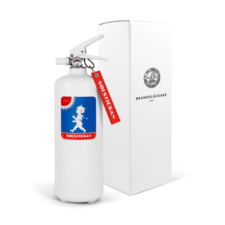 Solstickan brannslukker 2 kg, Hvit-original Solstickan Design