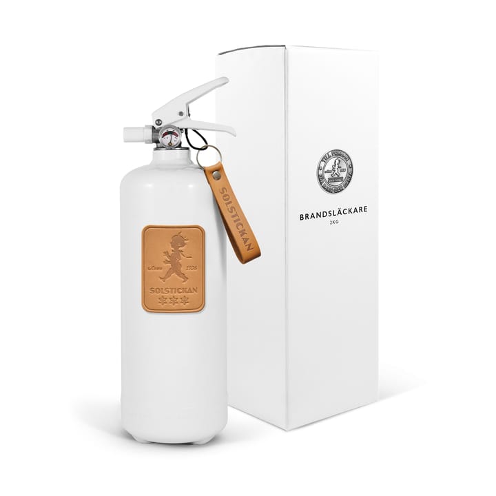 Solstickan brannslukker 2 kg, Lysebrunt skinn Solstickan Design