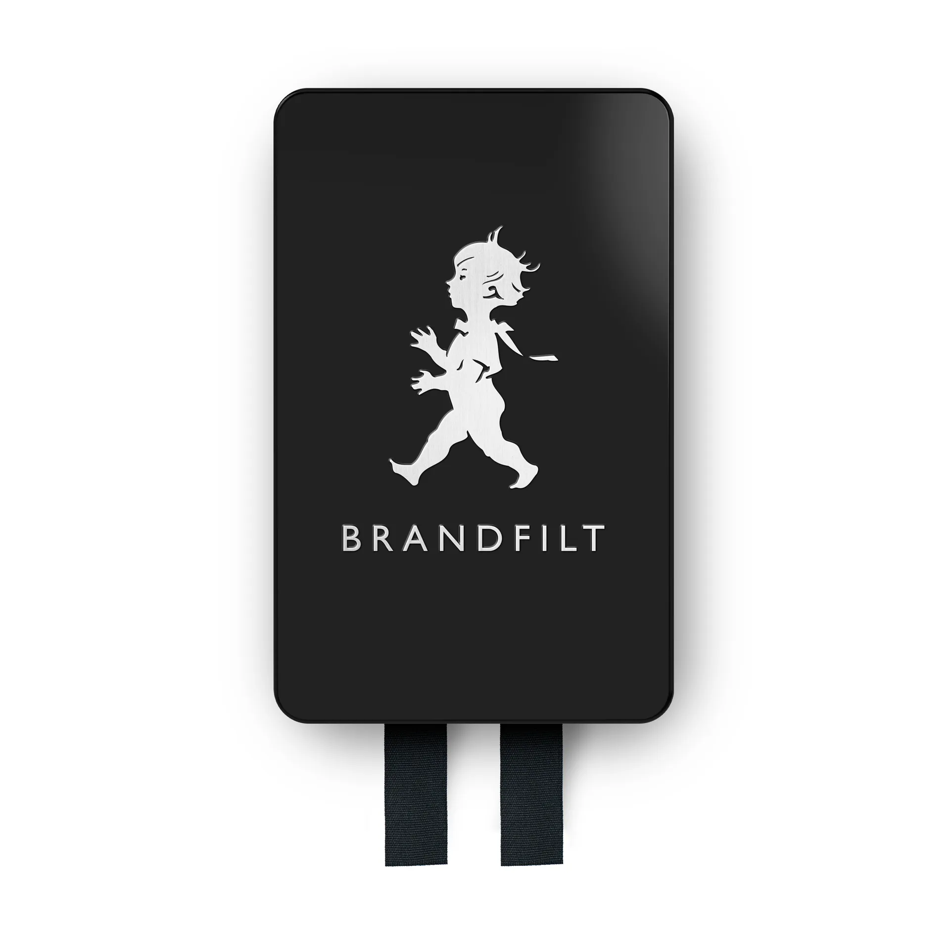 Solstickan brannteppe 16 x 2,7 x 25 cm, Matt sort Solstickan Design