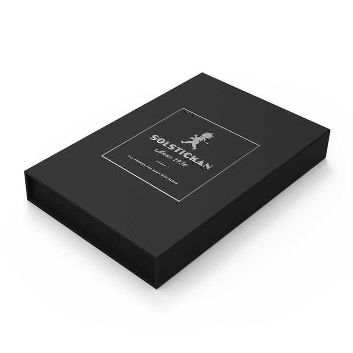 Solstickan brannteppe 16 x 2,7 x 25 cm, Matt sort Solstickan Design
