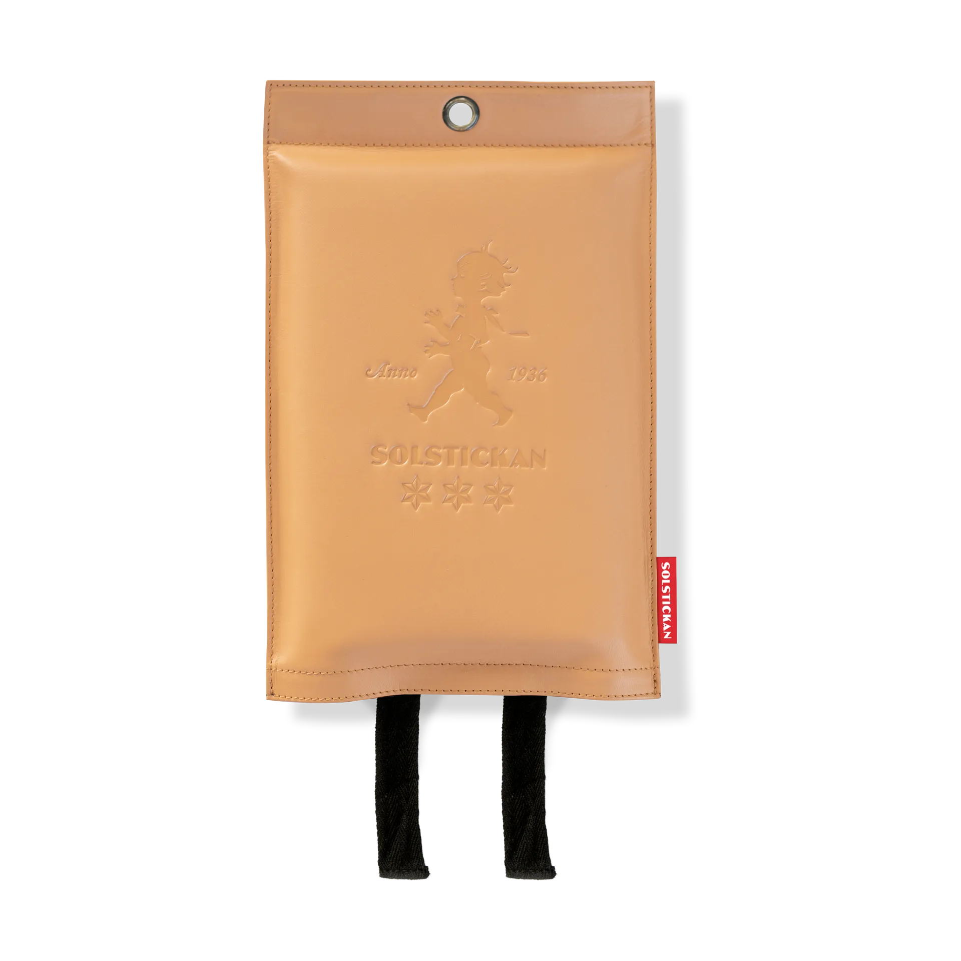 Solstickan brannteppe skinn 120 x 120 cm, Lyst skinn Solstickan Design