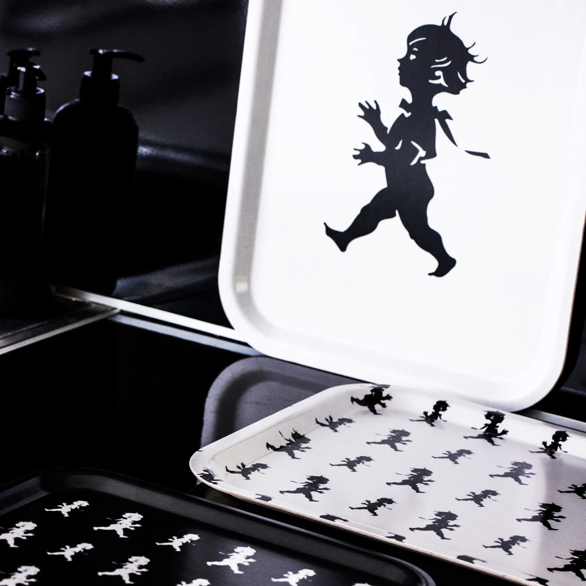 Solstickan brett 20 x 27 cm, Svart Solstickan Design