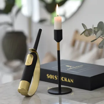 Solstickan flammelighter lighter - Svart-messig - Solstickan Design