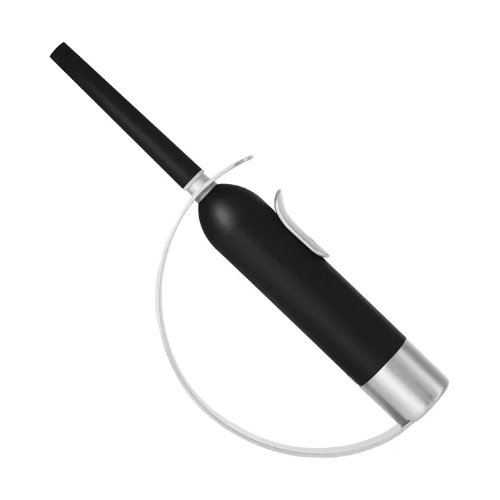 Solstickan flammelighter lighter - Svart-sølv - Solstickan Design