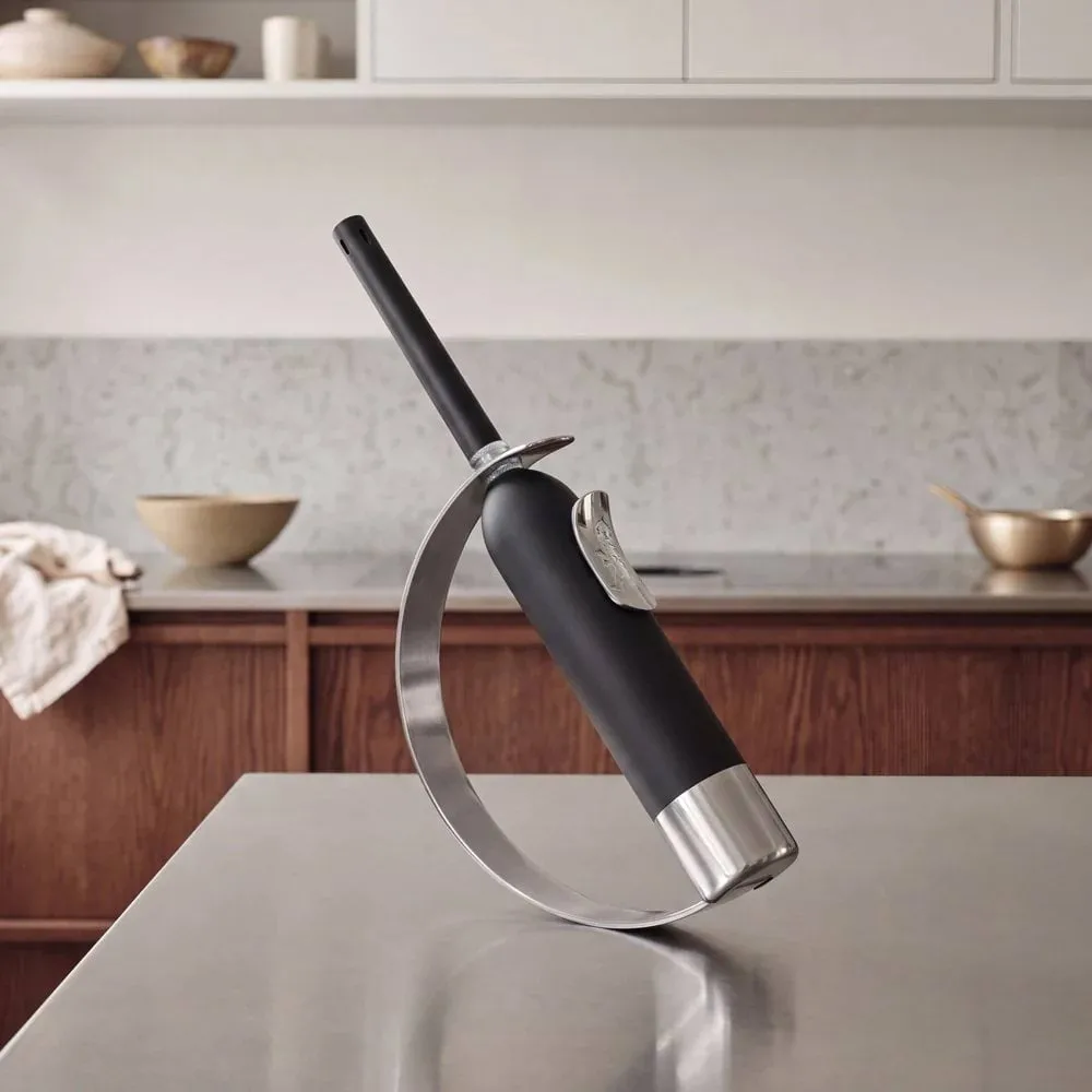 Solstickan flammelighter lighter, Svart-sølv Solstickan Design