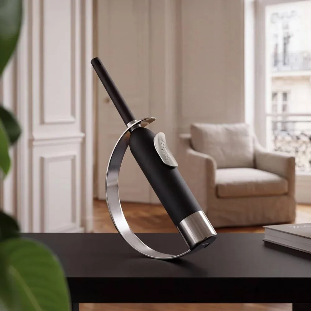 Solstickan flammelighter lighter, Svart-sølv Solstickan Design