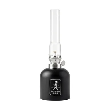 Solstickan fotogenlampe - Matt svart, Ø8x24 cm - Solstickan Design