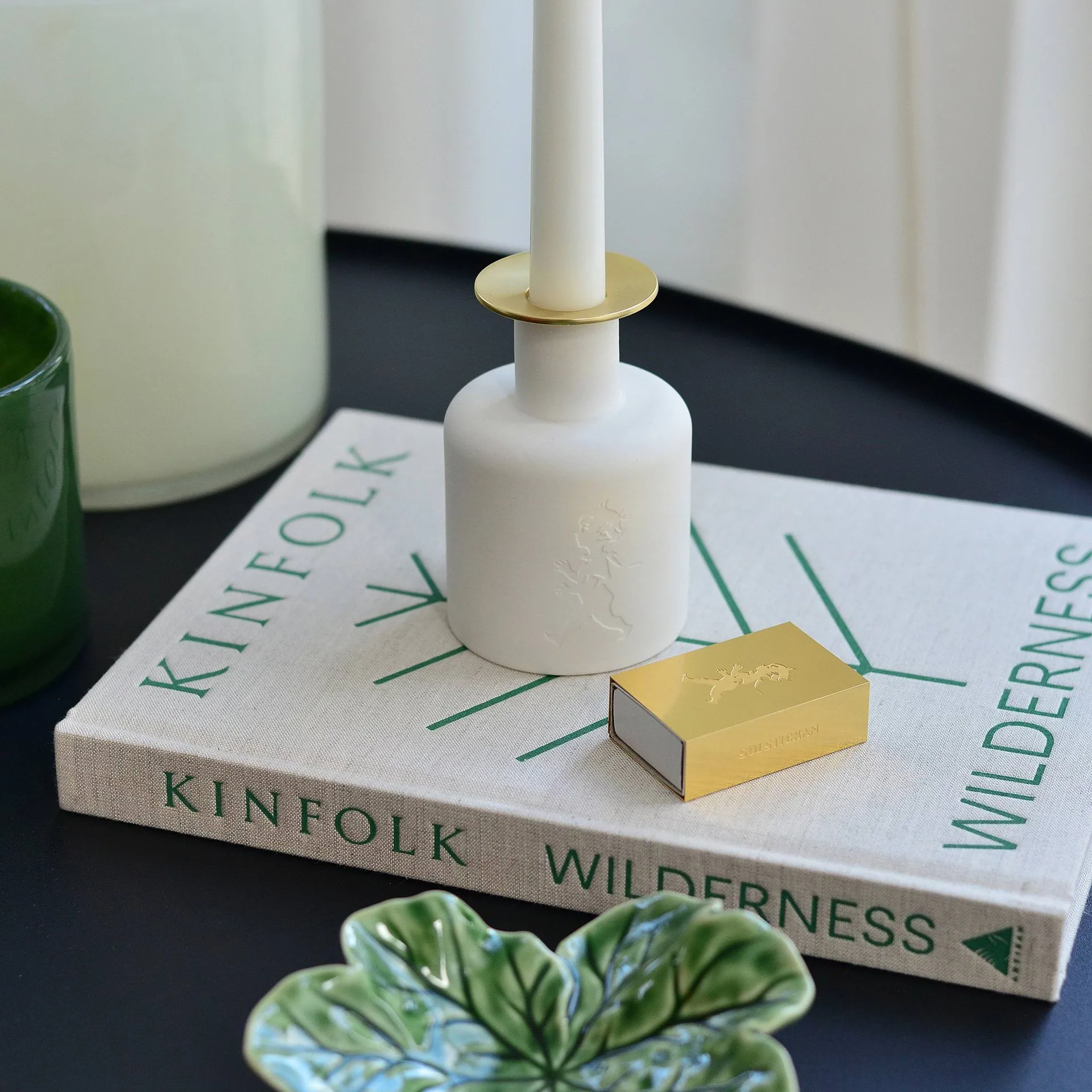 Solstickan fyrstikketui, Messing, liten 3,5x5,6x1,8 cm Solstickan Design