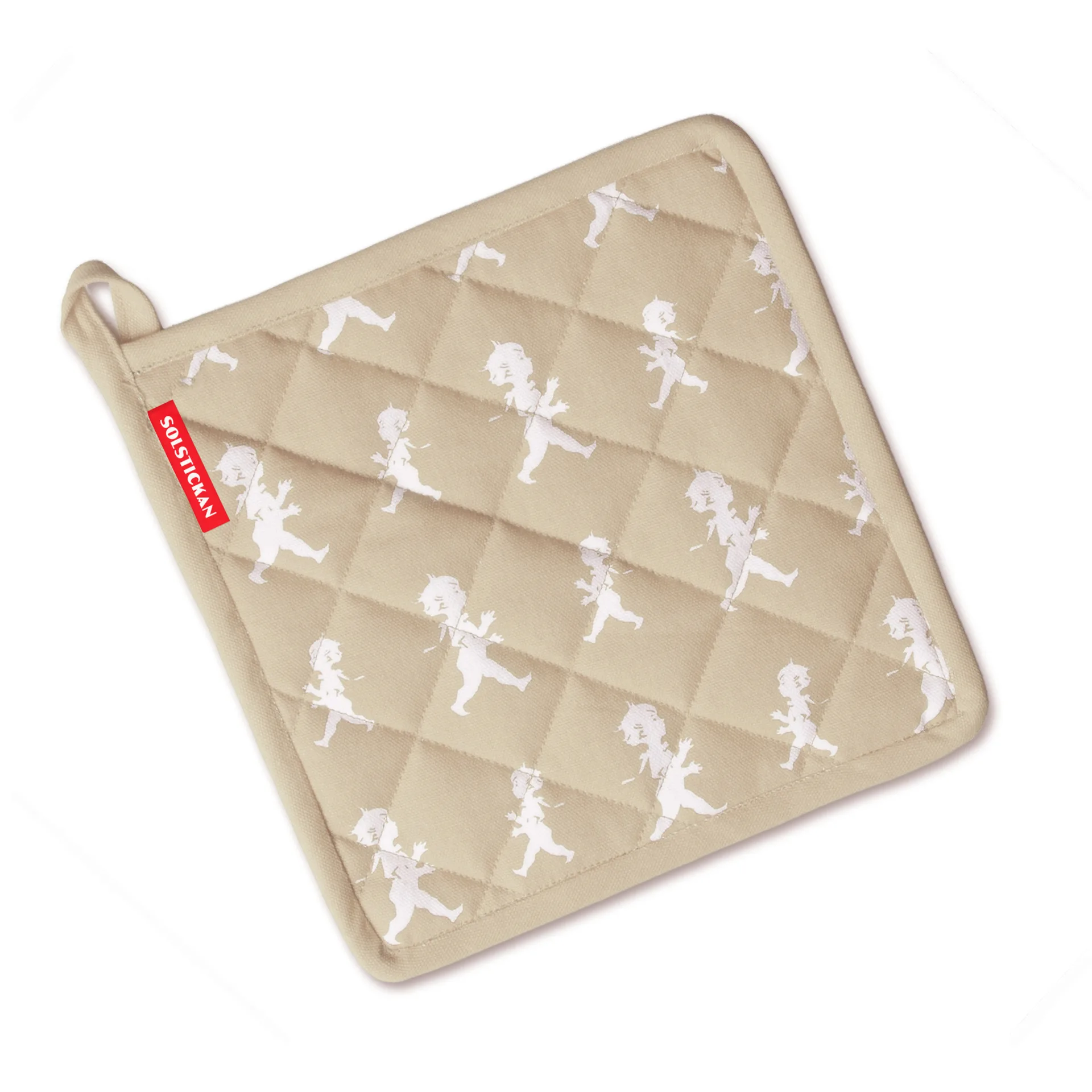 Solstickan gryteklut 22 x 22 cm, Sand Solstickan Design