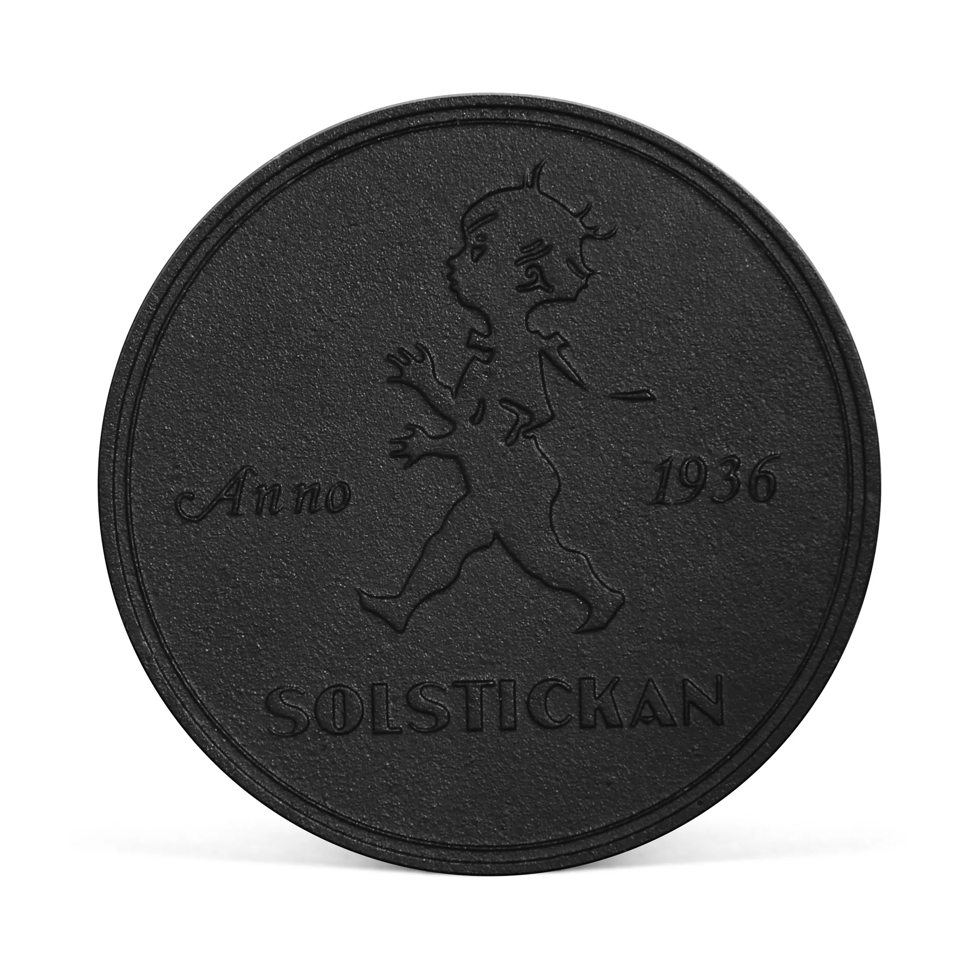 Solstickan gryteunderlag Ø 19 cm, Svart Solstickan Design