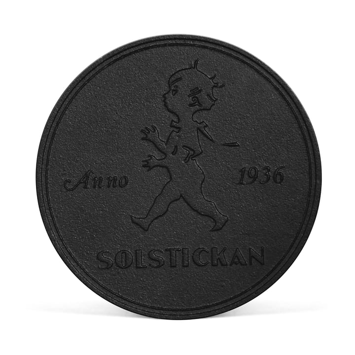 Solstickan gryteunderlag Ø 19 cm - Svart - Solstickan Design