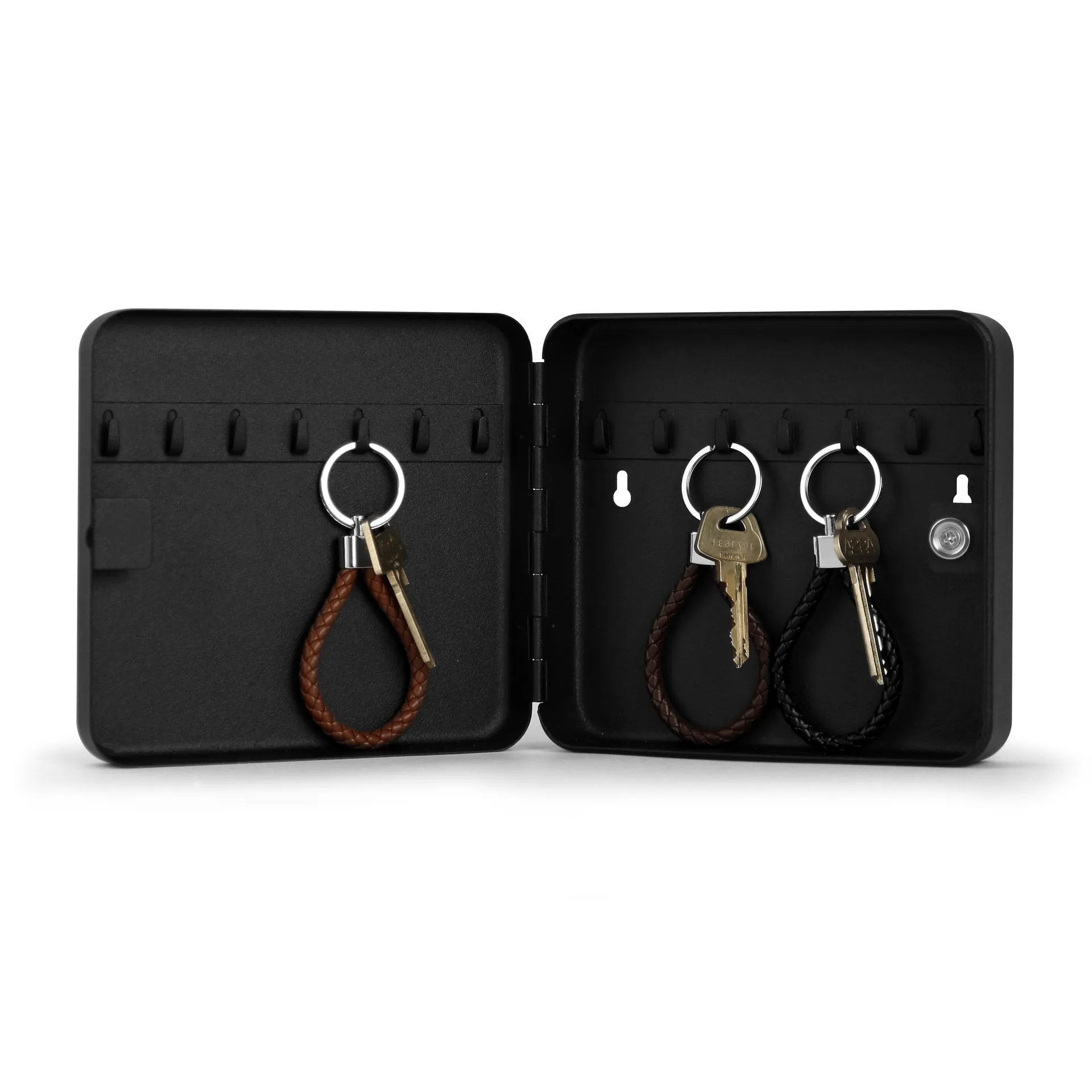 Solstickan nøkkelskap 16 x 17 cm, Svart Solstickan Design