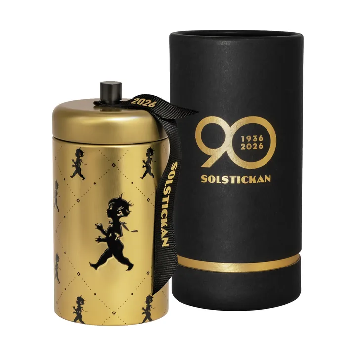 Solstickan rør med fyrstikker 100-pk - 2026-års design - Solstickan Design