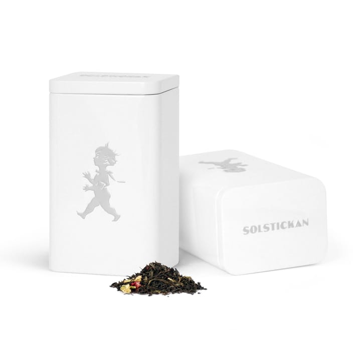 Solstickan teboks 15,2 cm, Høyblank hvit Solstickan Design