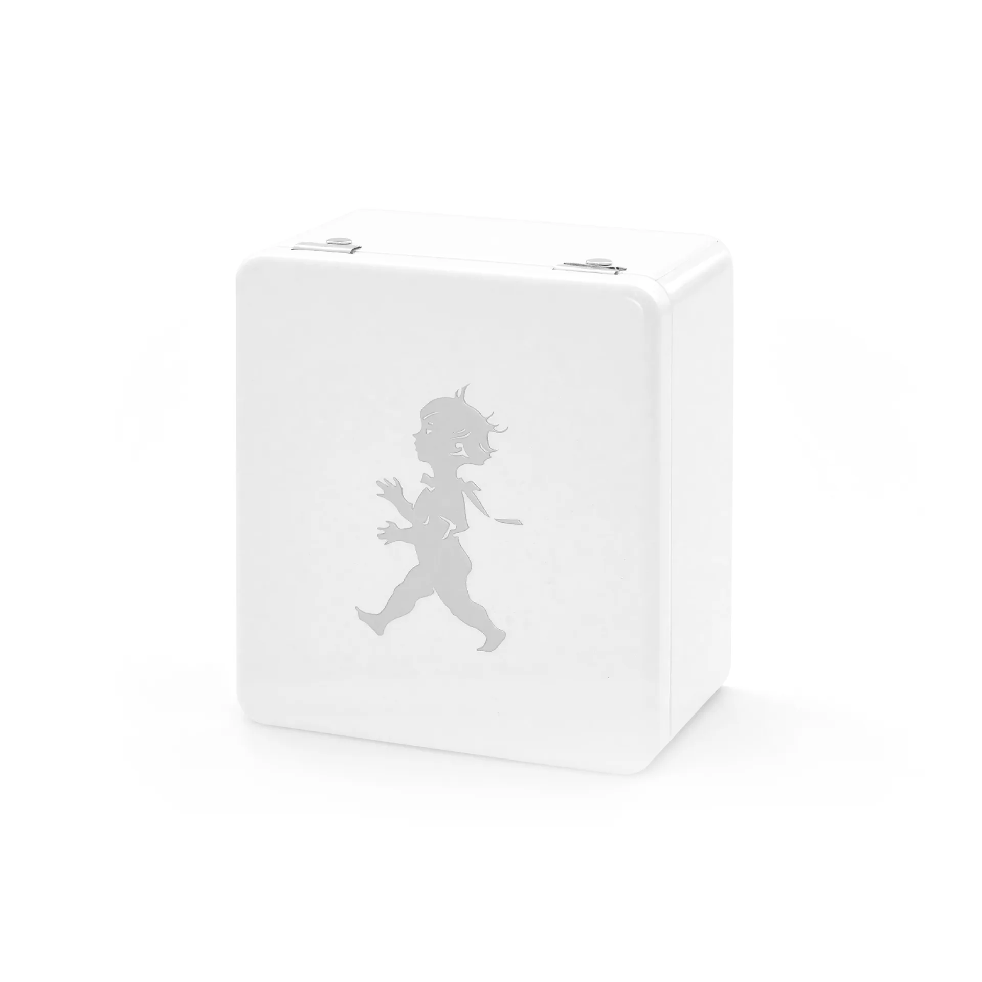 Solstickan teboks med rom 13,6 x 15,6 cm, Hvit Solstickan Design