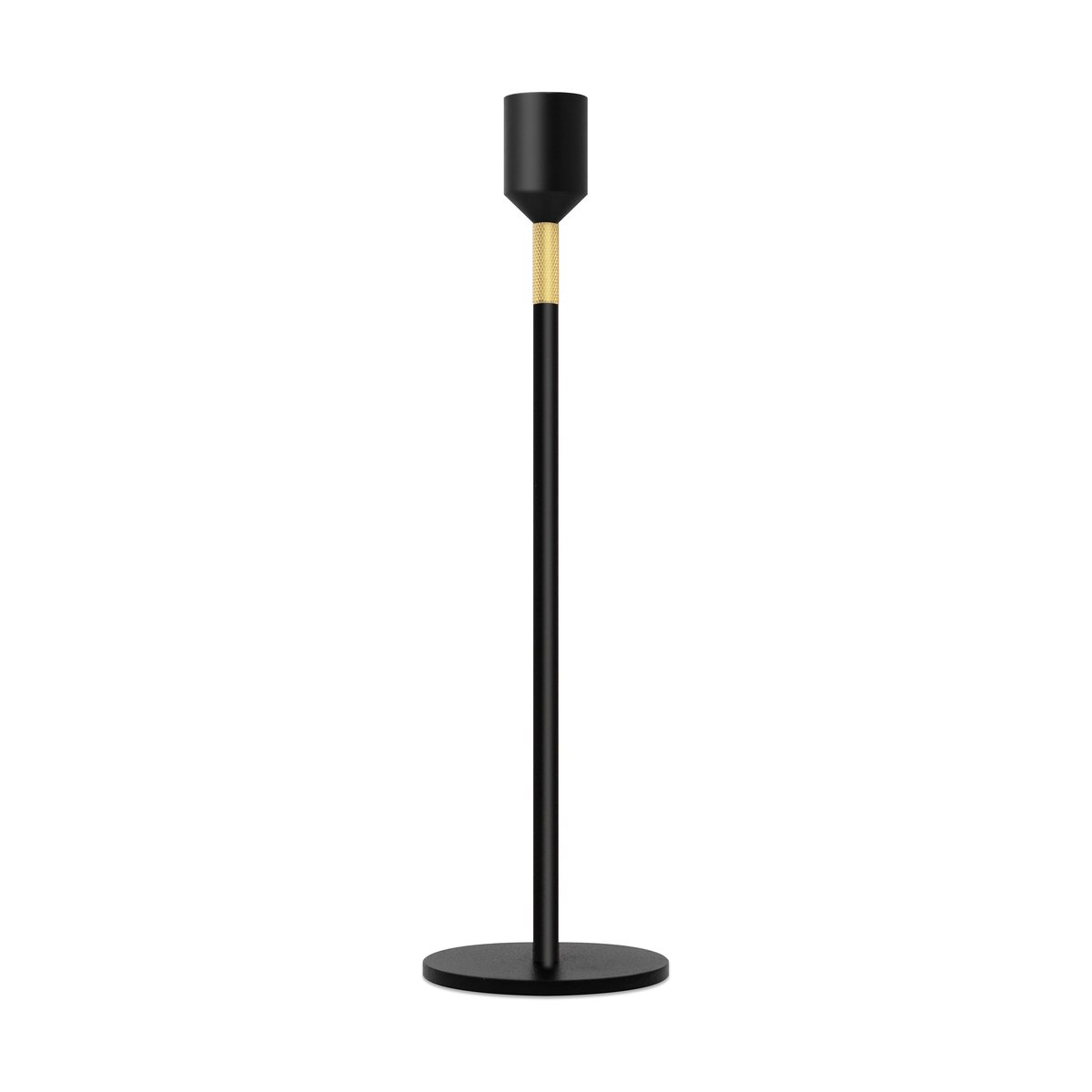 Solstickan Design Three Stars lysestake M 27 cm Svart