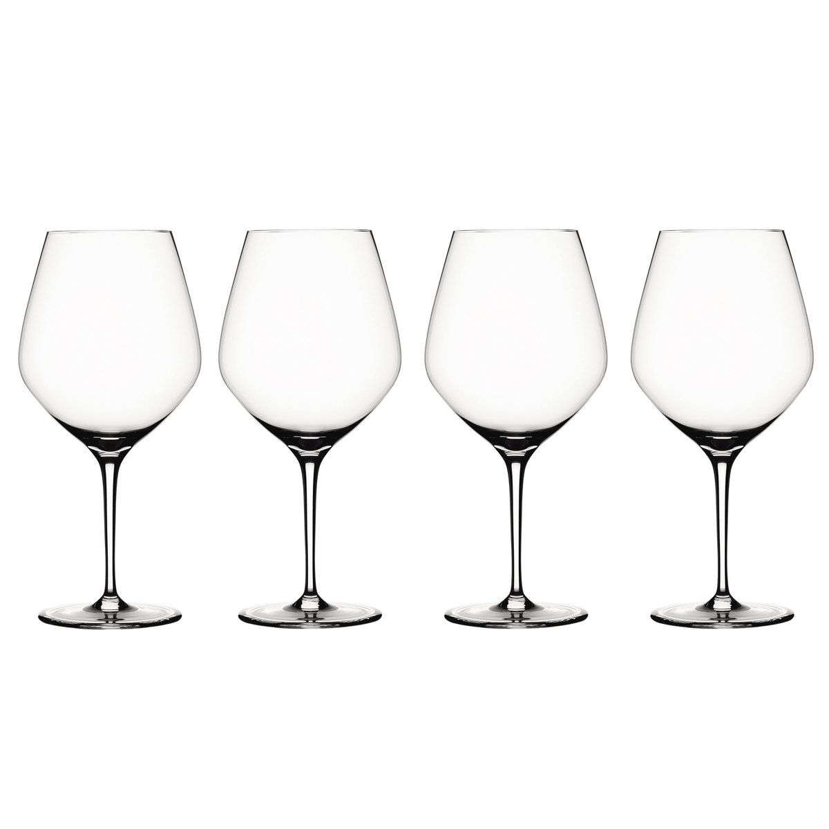 Spiegelau Authentis Borgongneglass 75cl, 4-stk. klar