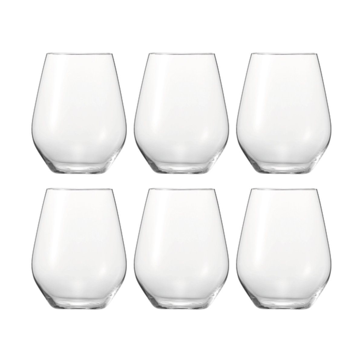 Spiegelau Authentis Casual rdvinsglass 46 cl 6-pakning Klar
