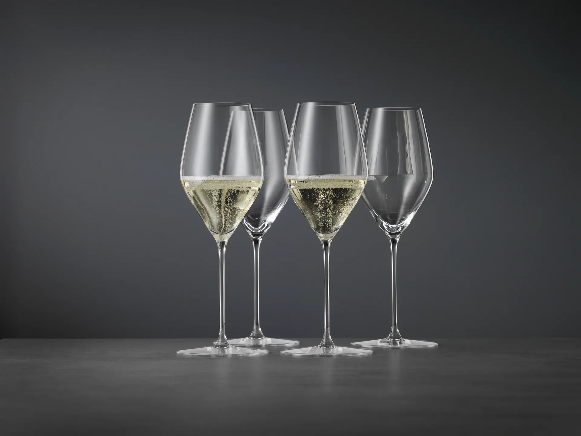 HI-LITE champagneglass 34 cl 2-pakning, Klar Spiegelau