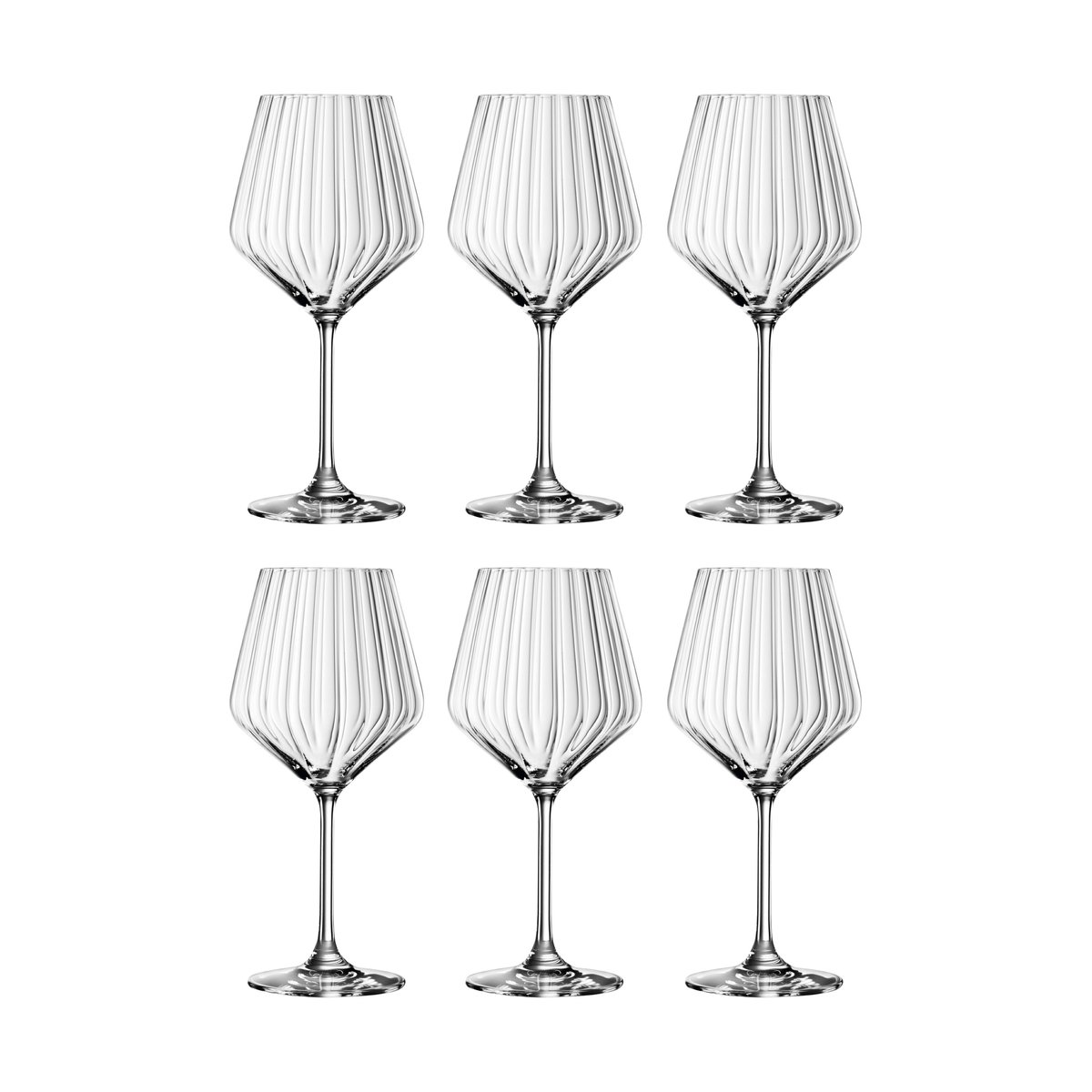 Spiegelau LifeStyle Burgundy rødvinsglass 64 cl 4-pakning Klar