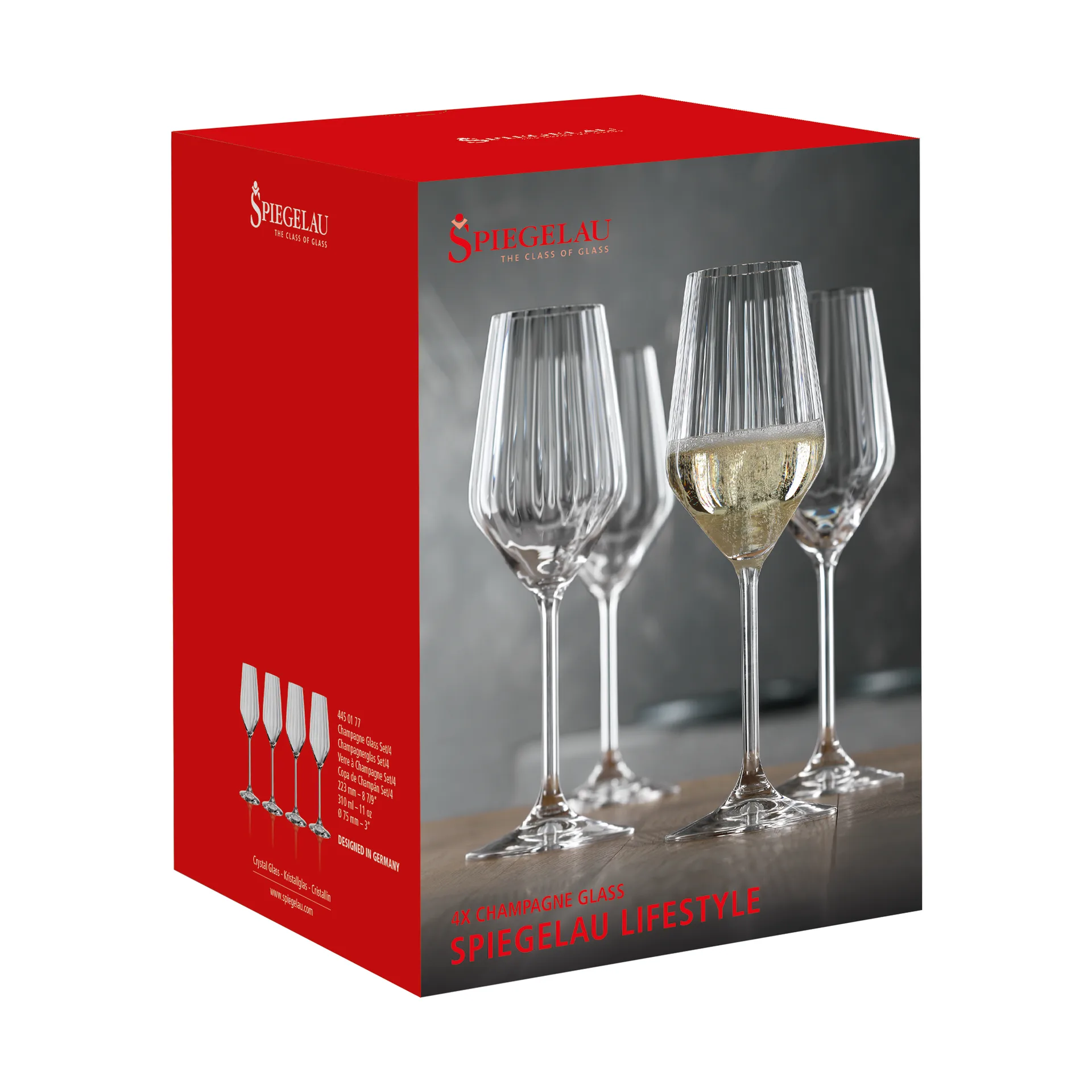 LifeStyle champagne 31 cl 4-pakning, 4-pakning Spiegelau