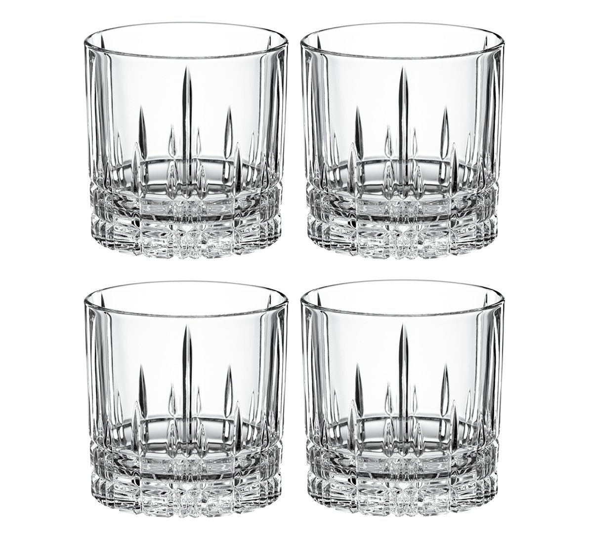 Spiegelau Perfect Serve SOF glass 4-stk. 27 cl | Skandinavisk Design | Highballglass & Longdrinkglass | Gjennomsiktig