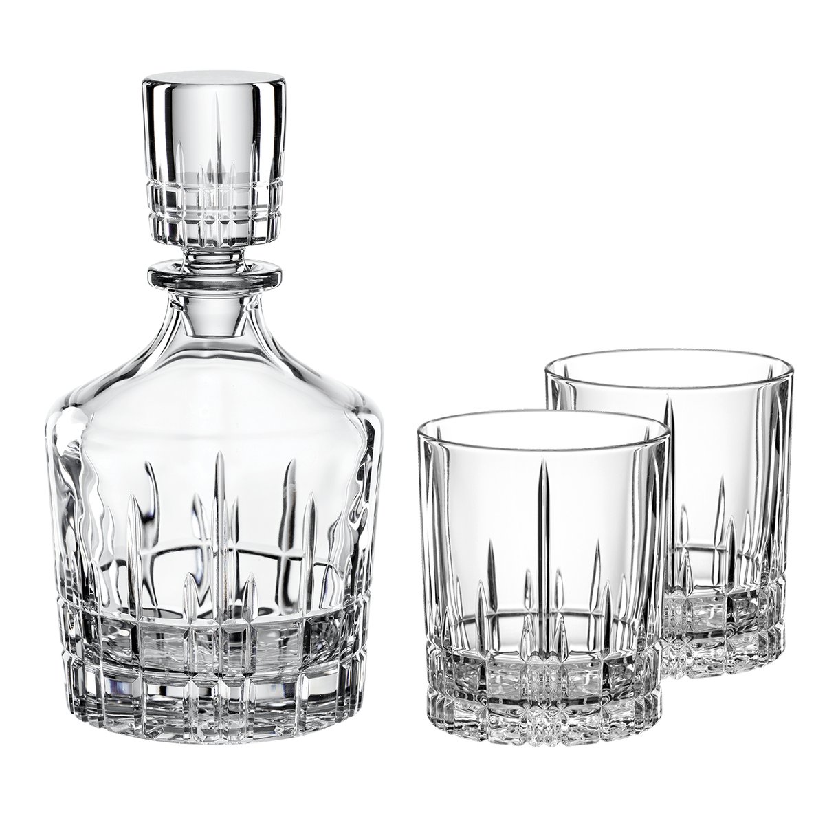 Spiegelau Perfect Serve whiskeysett 3 deler Klar | Skandinavisk Design | Vinutstyr & Barutstyr | Gjennomsiktig