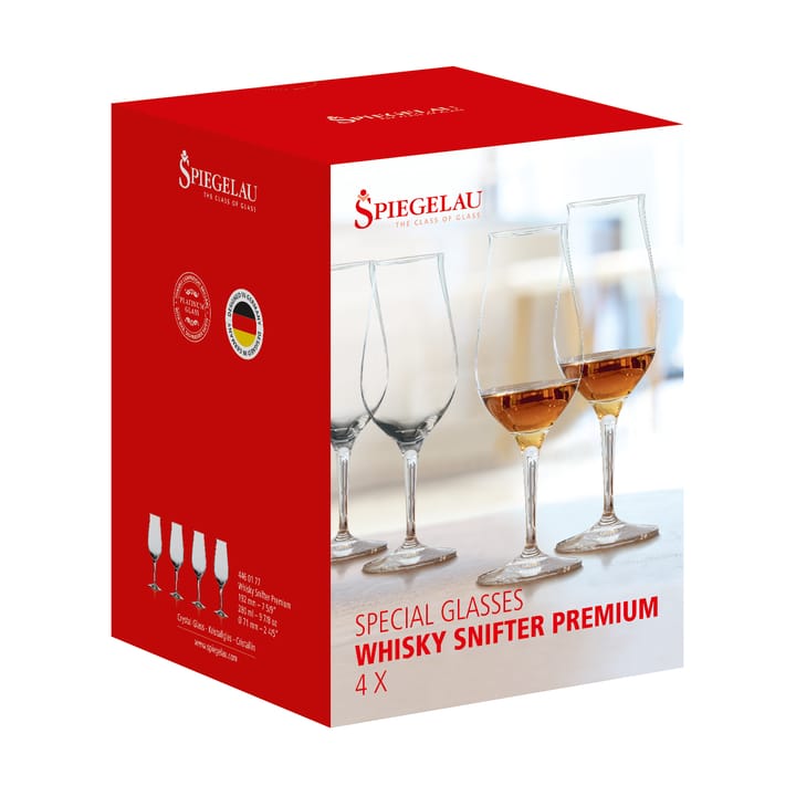 Premium Whisky Snifter 28cl 4-pakning, Klar Spiegelau