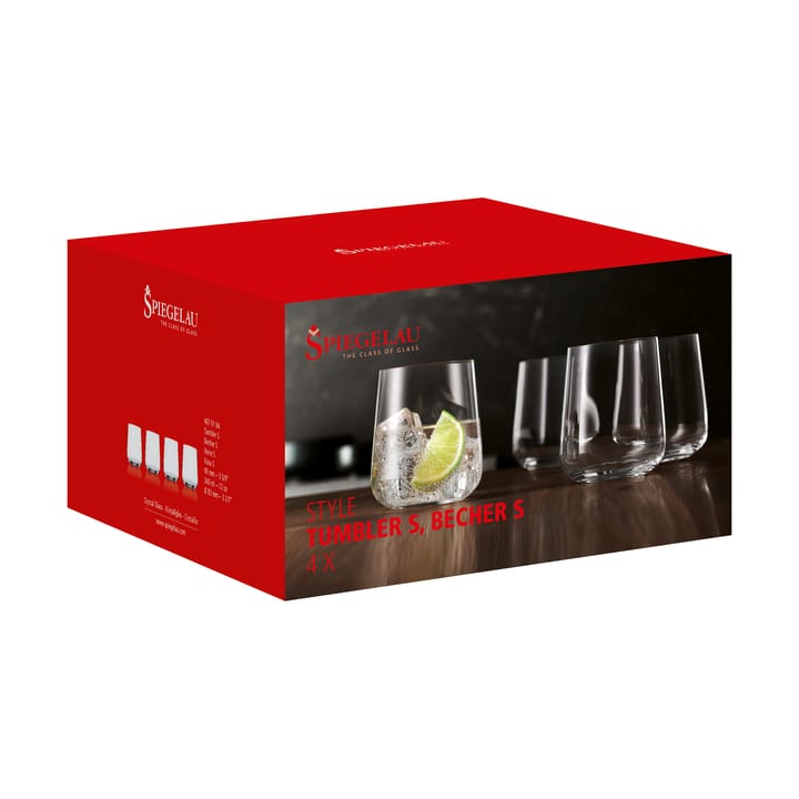Style glass 34 cl 4-pakning, Klar Spiegelau