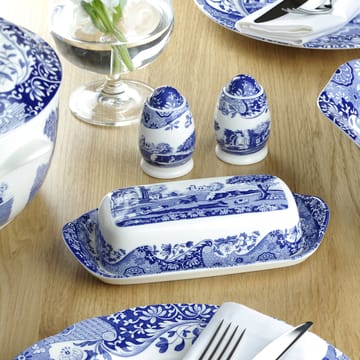 Blue Italian smørboks - 20x10 cm - Spode