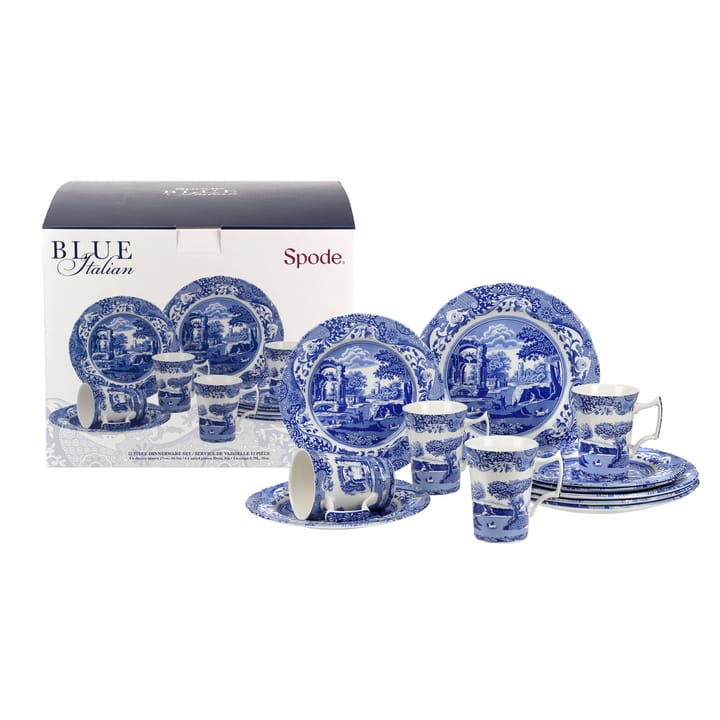 Blue Italian startsett - 12 deler - Spode