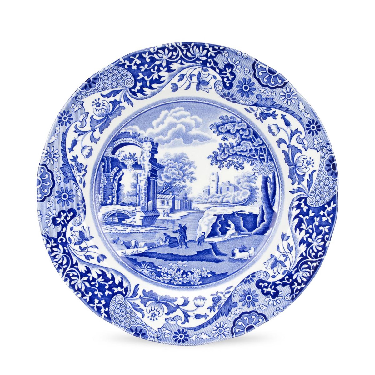 Spode Blue Italian tallerken 27 cm