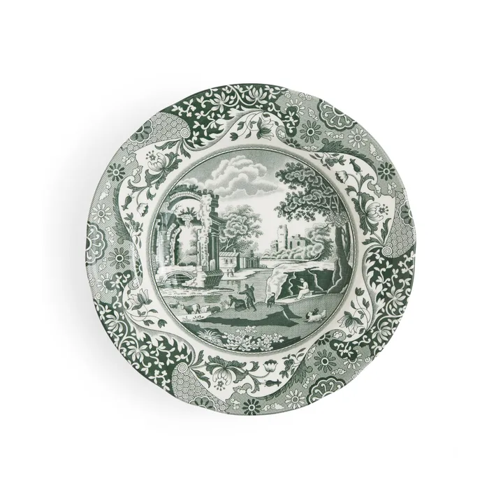 Heritage Green Italian dyp tallerken - Grønn, Ø23 cm - Spode