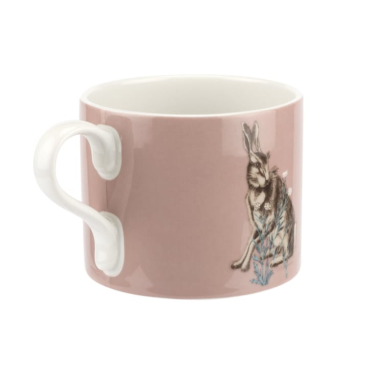 Pimpernel & Forest Hare kopp 34 cl 2-stk. - Grønn-rosa - Spode