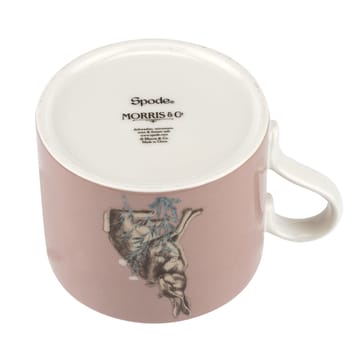 Pimpernel & Forest Hare kopp 34 cl 2-stk. - Grønn-rosa - Spode
