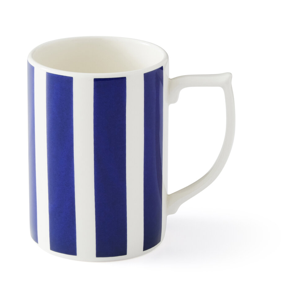 Spode Steccato krus 35 cl Fet stripe | Skandinavisk Design | Kaffekopper | Blå