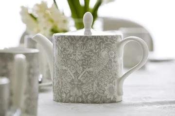 Strawberry Thief tekanne 1,1 liter - Grey - Spode