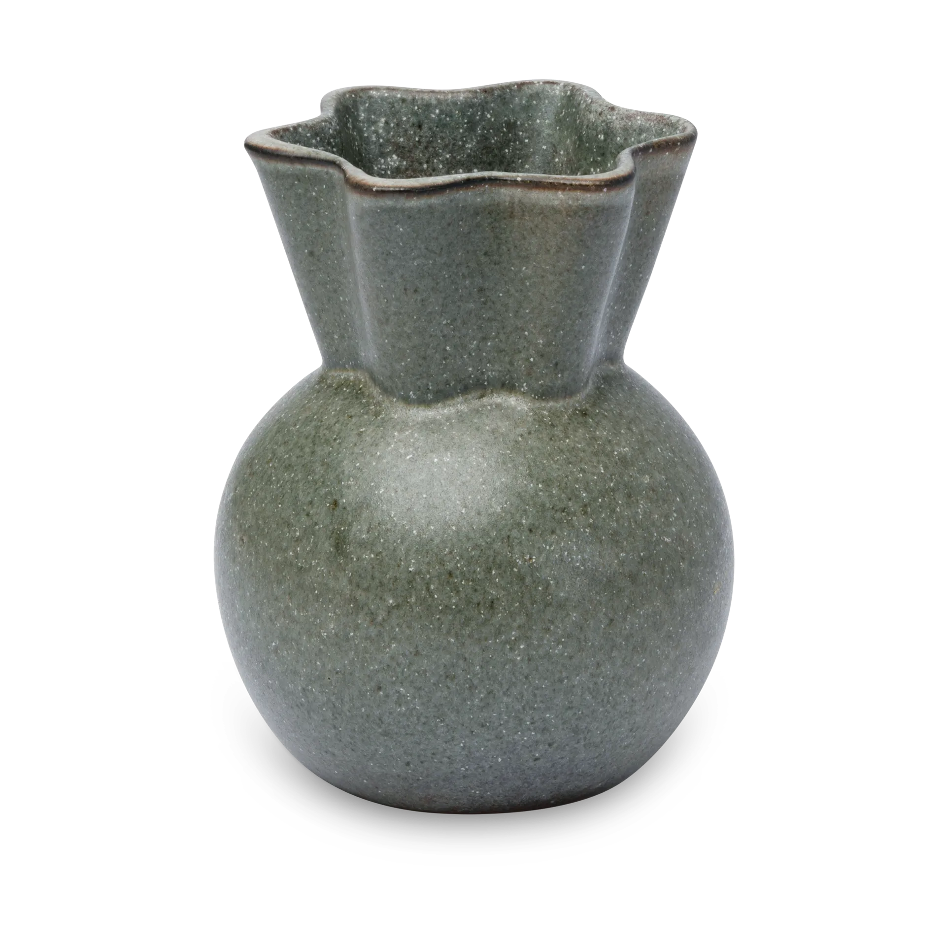 Eva Stæhr-Nielsen vase 14 cm, Mosegrønn Spring Copenhagen
