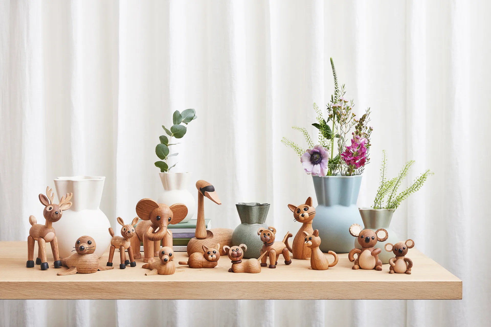 Eva Stæhr-Nielsen vase 14 cm, Mosegrønn Spring Copenhagen