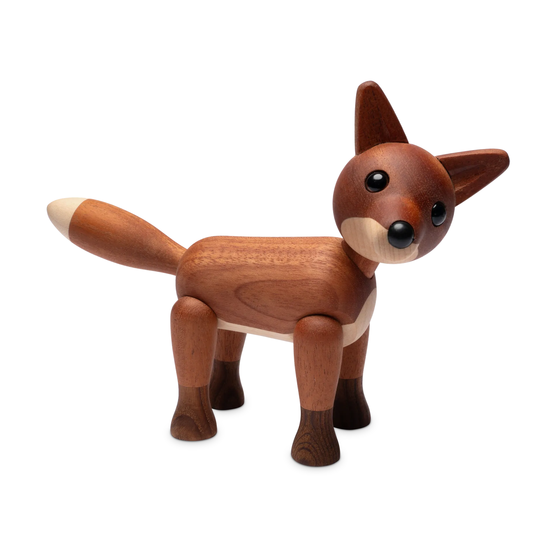 Foxy rev dekorasjon 12 cm, Mahogni Spring Copenhagen