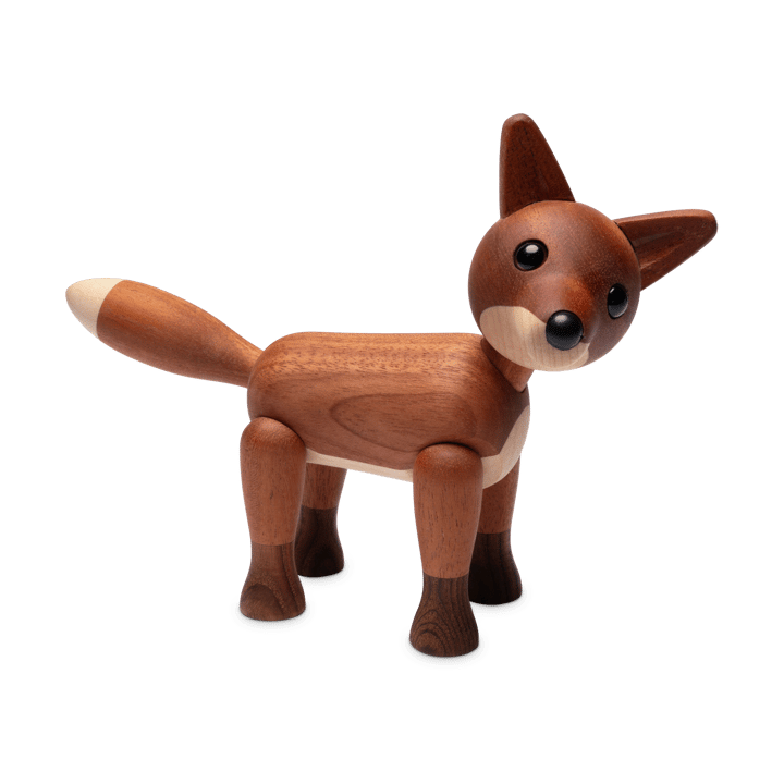 Foxy rev dekorasjon 12 cm - Mahogni - Spring Copenhagen