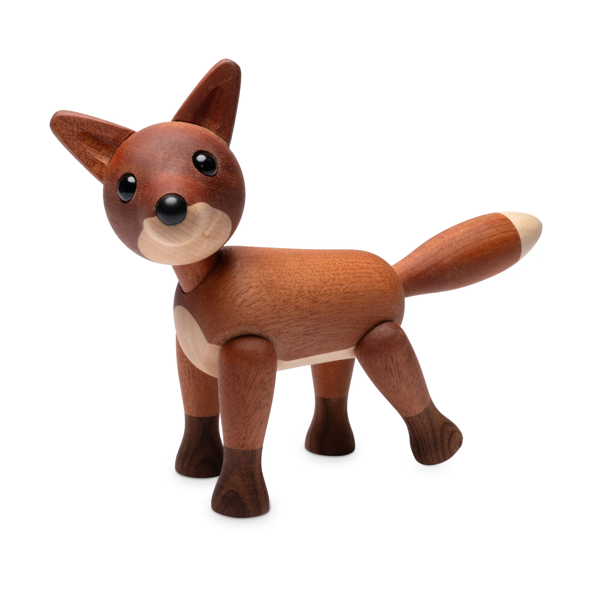 Foxy rev dekorasjon 12 cm, Mahogni Spring Copenhagen