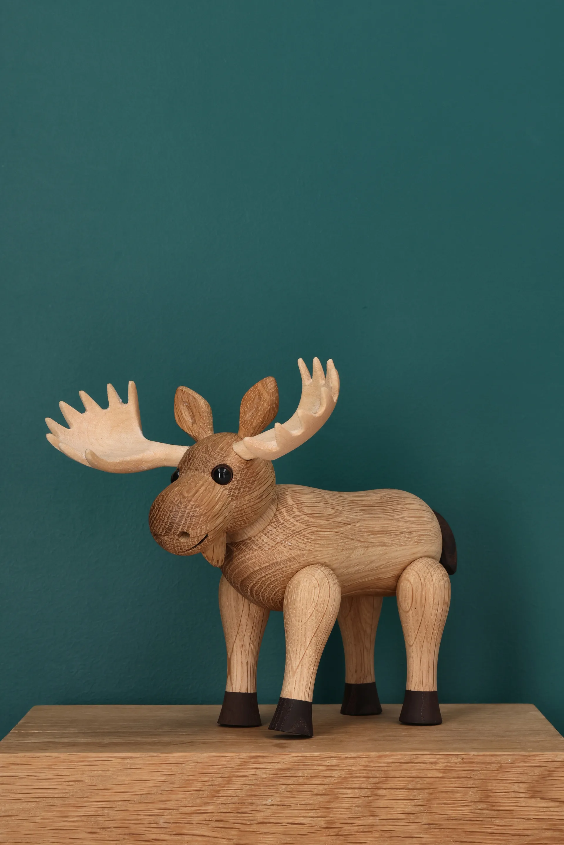 Harald elgfigur, Beige, 15,5x13x14 cm Spring Copenhagen