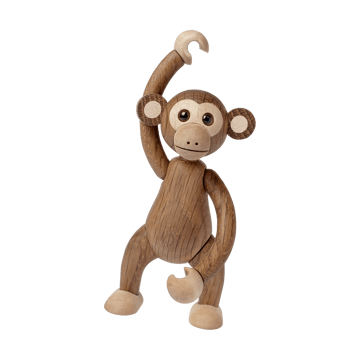 Jolly ape dekorasjon 11 cm - Eik - Spring Copenhagen