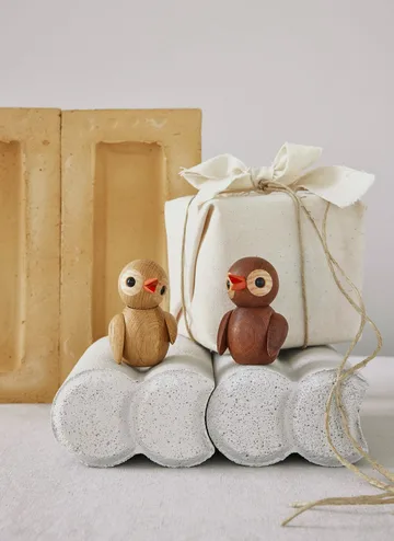 Spring Birds dekorasjon 6,5 cm - Jokey, Eik - Spring Copenhagen