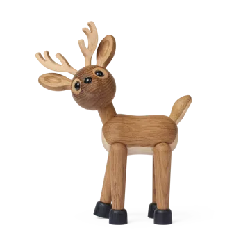 Star rådyr dekorasjon 26 cm - Eik - Spring Copenhagen