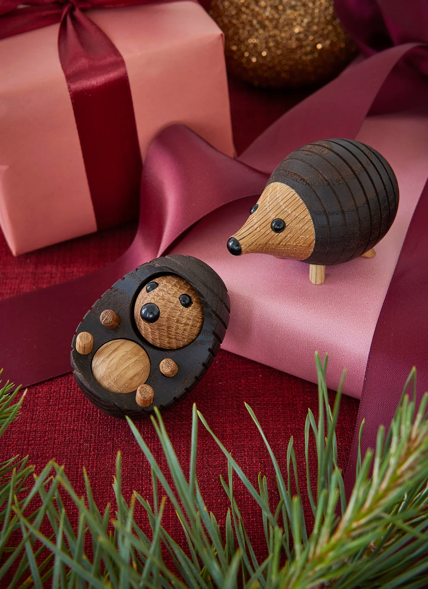 Stick pinnsvin dekorasjon 4,5 cm, Termoeske Spring Copenhagen