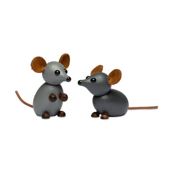 The house mouse dekorasjon 4,5 cm - Grå - Spring Copenhagen