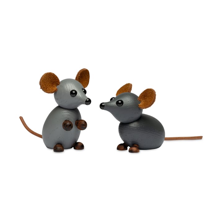 The house mouse dekorasjon 4,5 cm, Grå Spring Copenhagen